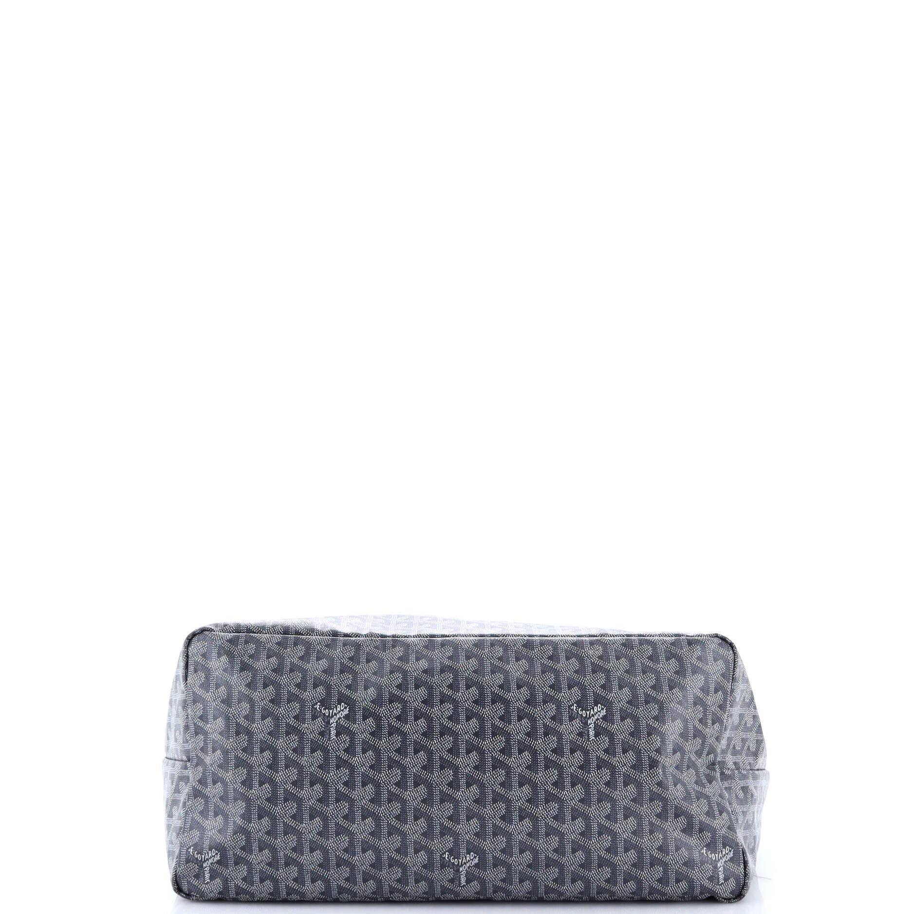 Pre-Owned Goyard Saint Louis Tote Coated Canvas GM, Alternate, color, Gray