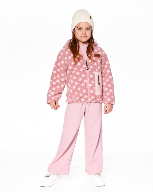 Deux Par Deux Reversible Mid-season Jacket In Pink