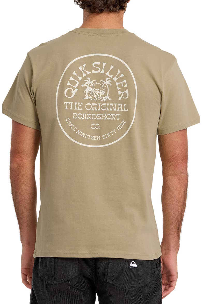 In the Wild Cotton Graphic T-Shirt, Alternate, color, SENECA ROCK