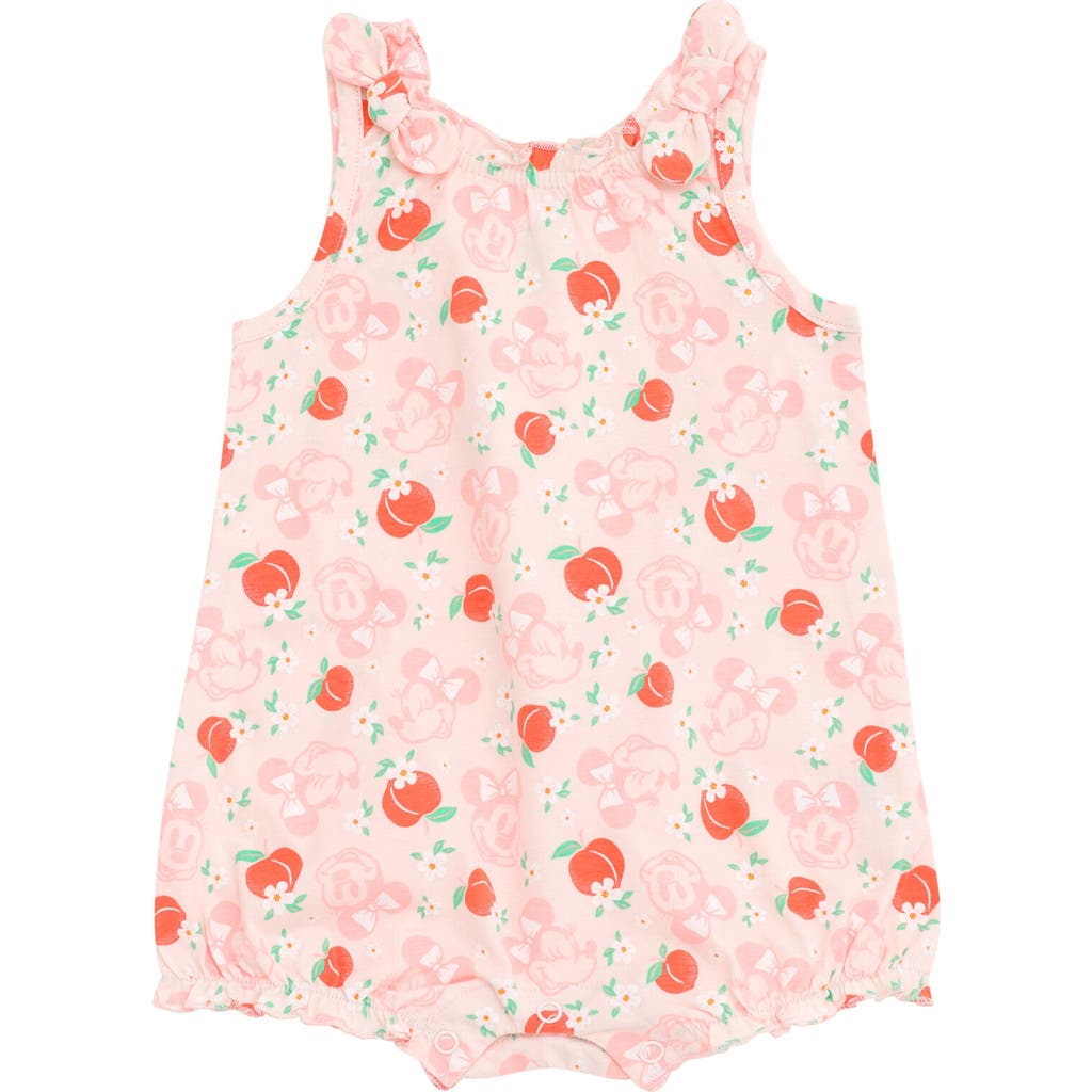 Disney Minnie Mouse Sleeveless Bubble Romper In Multi