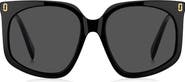 Marc Jacobs 57mm Geometric Square Sunglasses