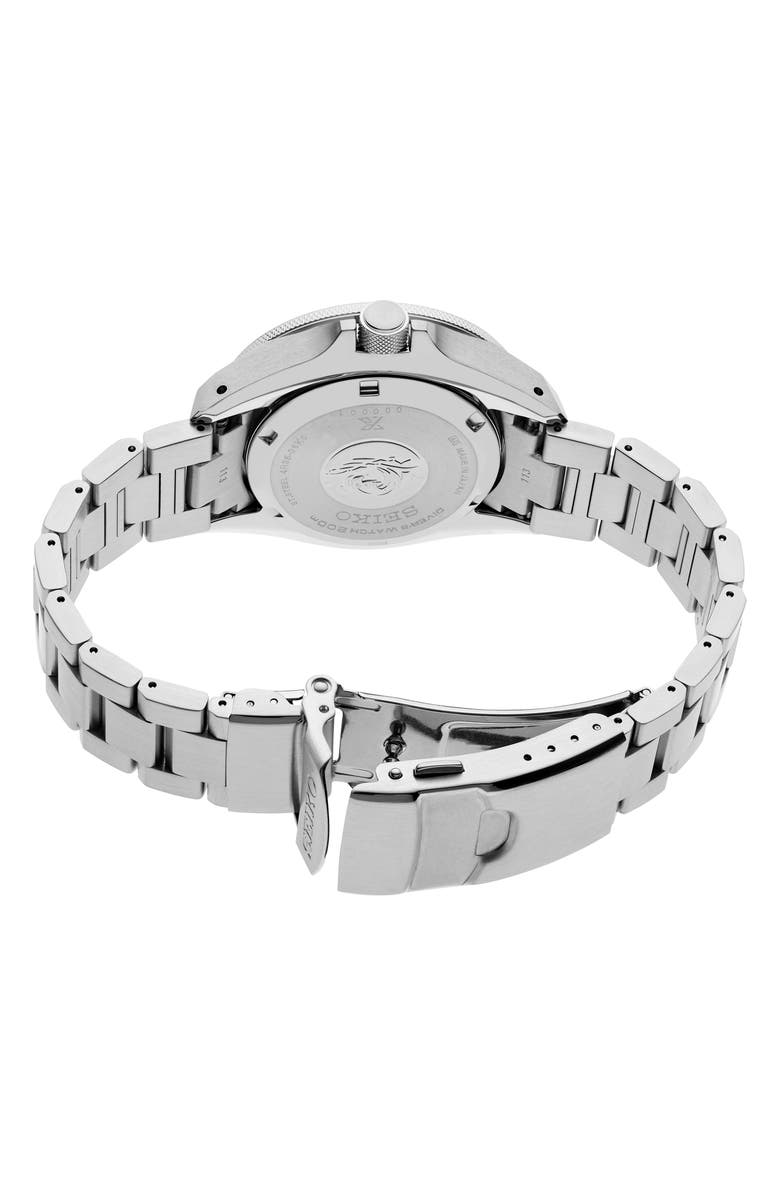 SEIKO WATCHES Prospex Sea Diver Automatic Bracelet Watch, 41.7mm, Alternate, color, Red