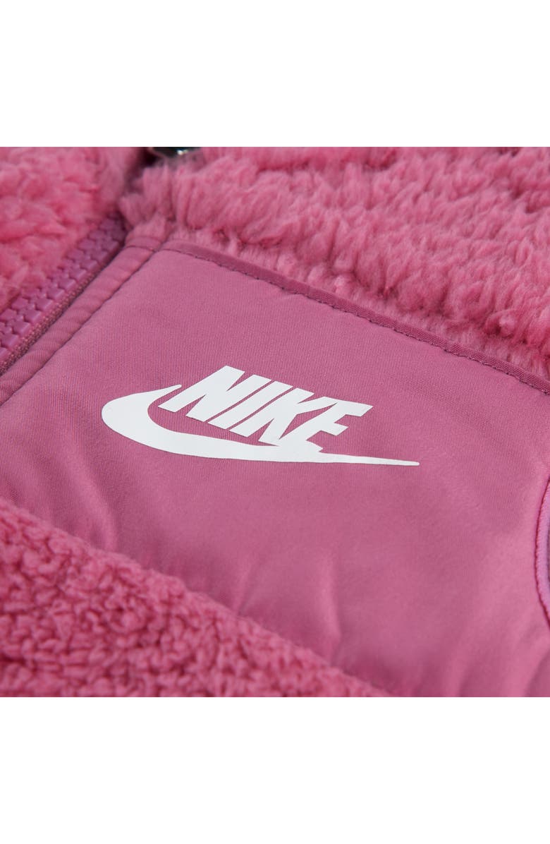 Nike Club Fleece Vest, Graphic T-Shirt & Joggers Set, Alternate, color, Magic Flamingo