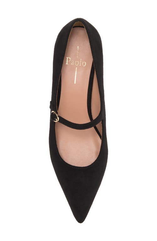Linea Paolo Ciara Mary Jane Kitten Heel Pump In Black
