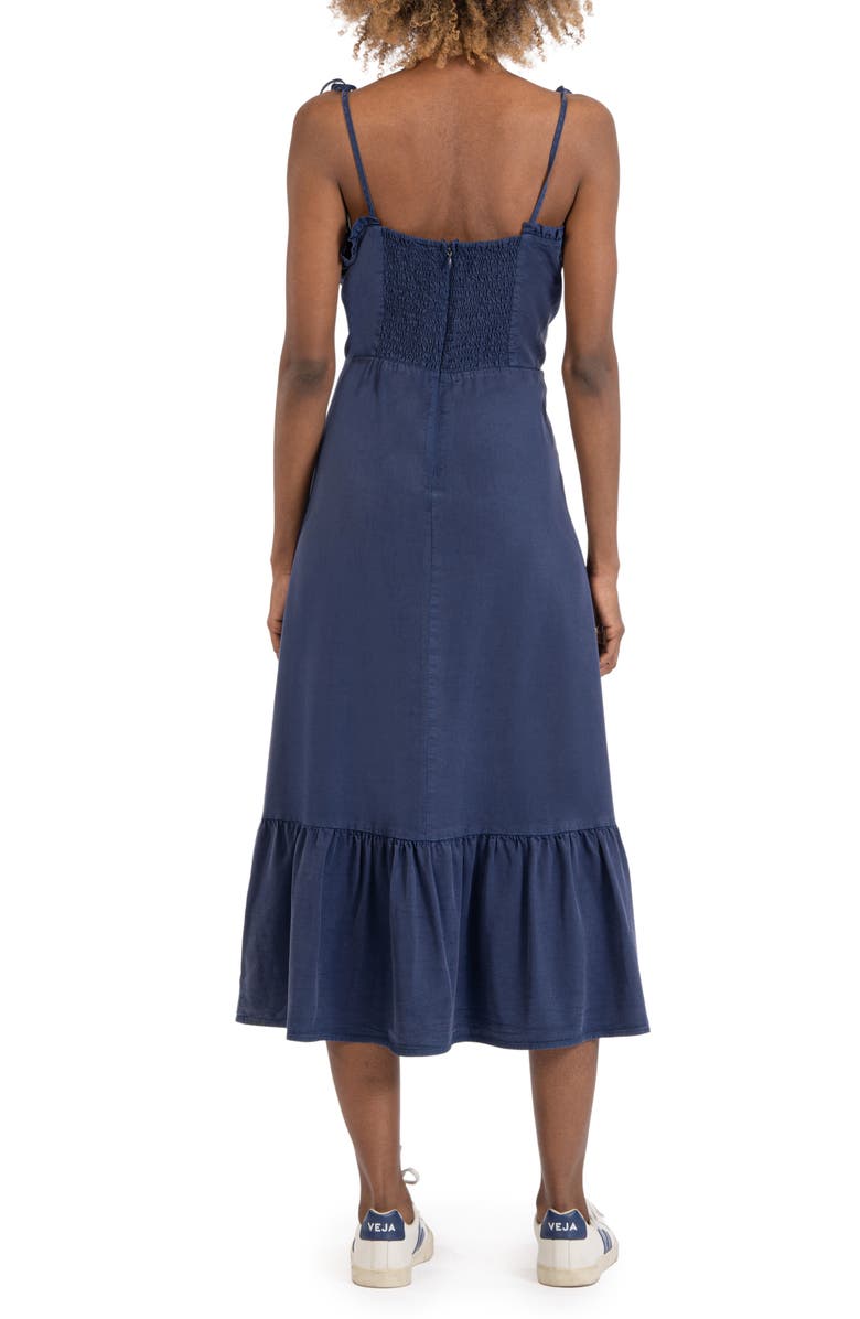 KUT from the Kloth Meriah Tie Strap Midi Sundress, Alternate, color,