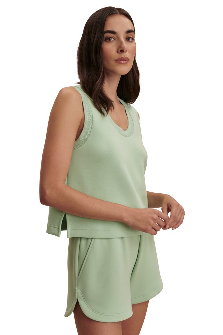 Cambrie Scoop Neck Tank, Alternate, color, SAGE MINT