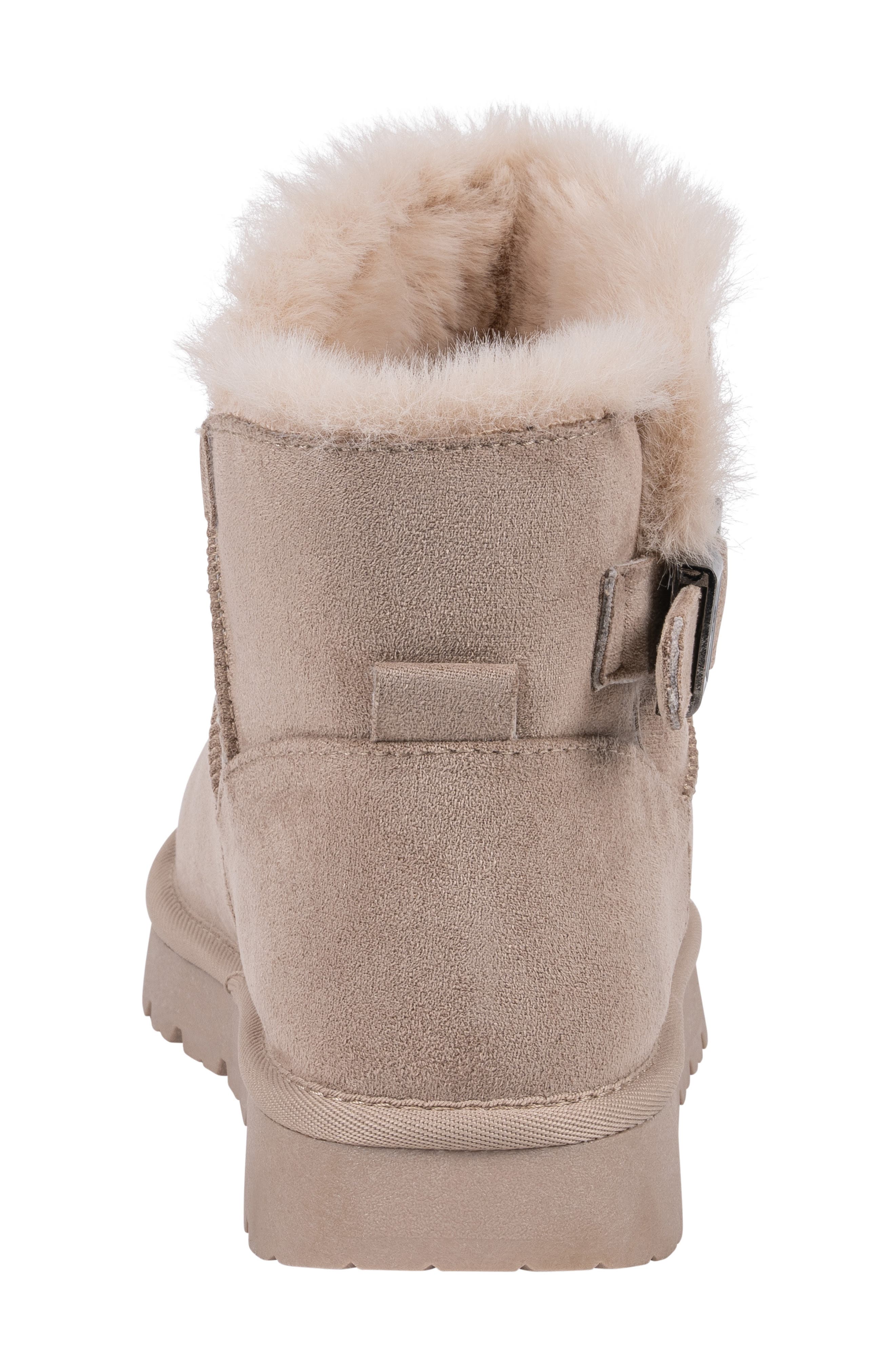 Hillrose Faux Fur Lined Bootie, Alternate, color, SAND