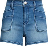 1822 Denim Butter Front Pocket Shorts