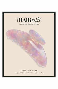 The Hair Edit Unicorn Marble Claw Clip