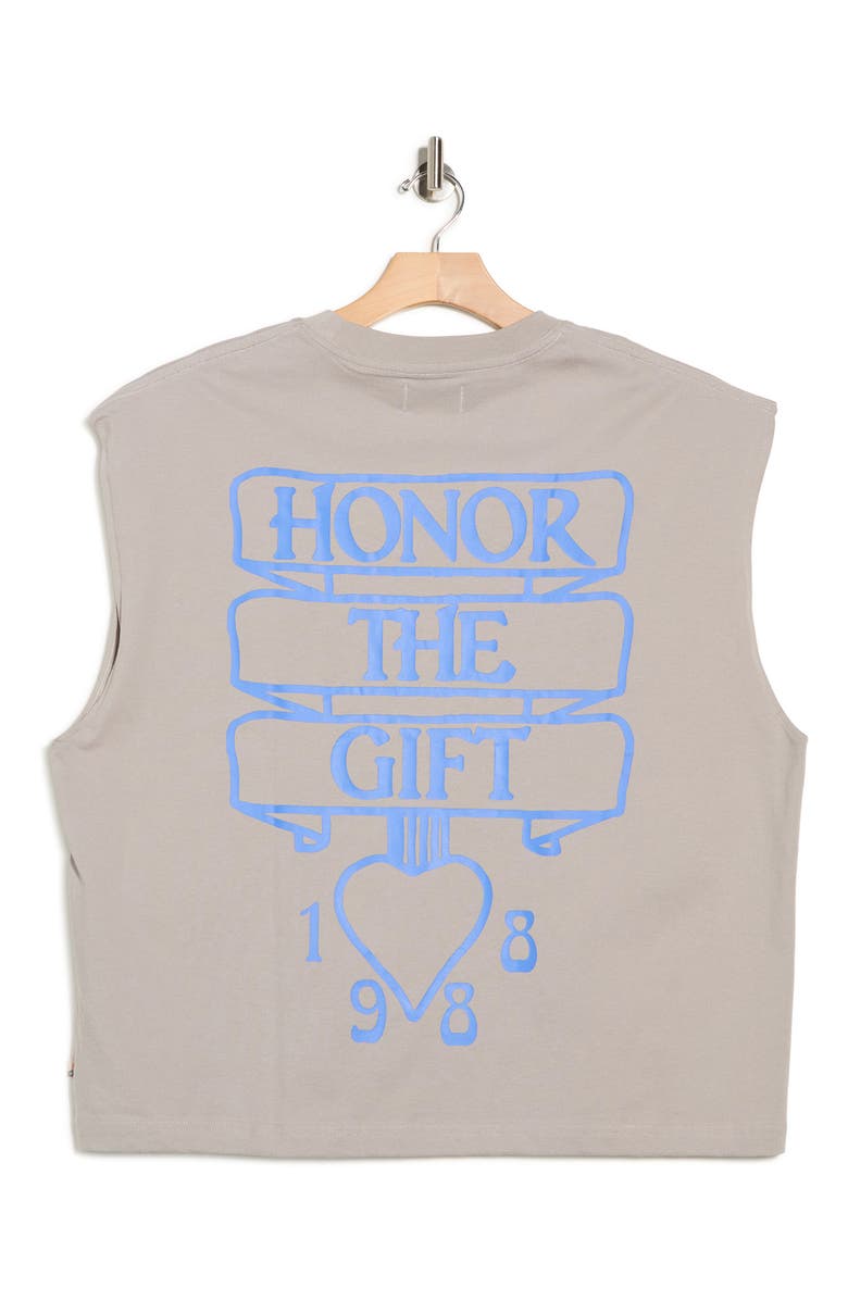 HONOR THE GIFT Unity Muscle Graphic T-Shirt, Alternate, color, Stone