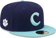 New Era Men's New Era Navy/Light Blue Clemson Tigers 59FIFTY Fitted Hat