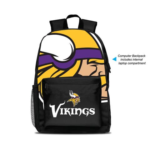 Minnesota Vikings MOJO Large Logo Fan Backpack