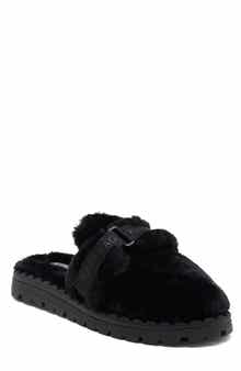 Faux Fur Clog