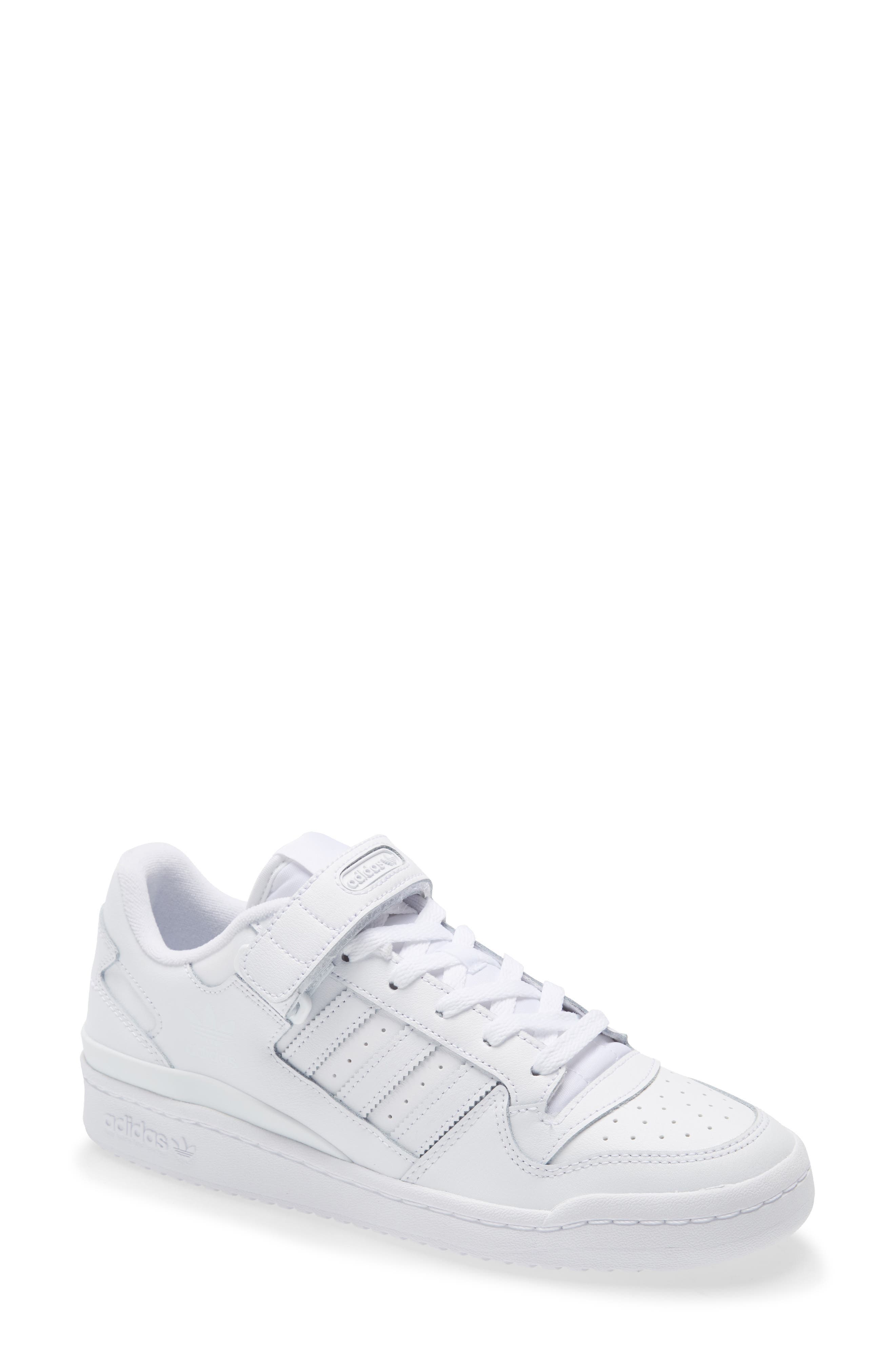 Forum Low Sneaker, Main, color, WHITE