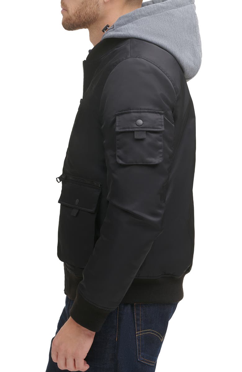 Levi's<sup>®</sup> Flight Hooded Bomber Jacket, Alternate, color,