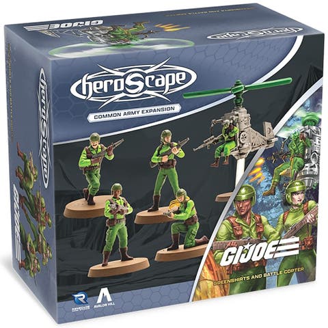 GI JOE Heroscape, Greenshirts & Battle Copter Expansion