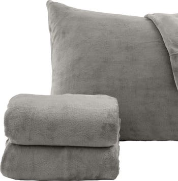 Turkish Cotton Windowpane Printed Flannel Sheet Set