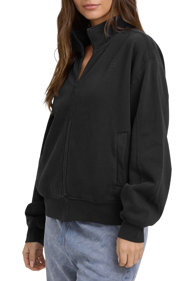 Billabong The Avery Brushed Cotton Blend Fleece Sweatshirt, Alternate, color, Blasted Blue