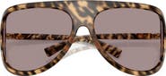 Miu Miu 75mm Oversize Shield Sunglasses