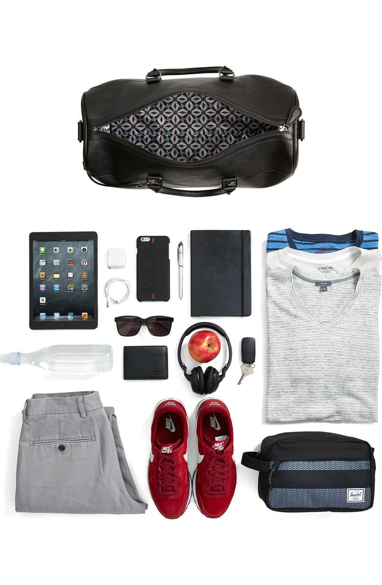 Ted Baker London 'Elojio' Leather Duffel Bag, Alternate, color,