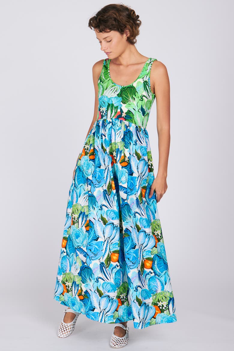 Aubrey Dress, Alternate, color, Radicchio & Citrus