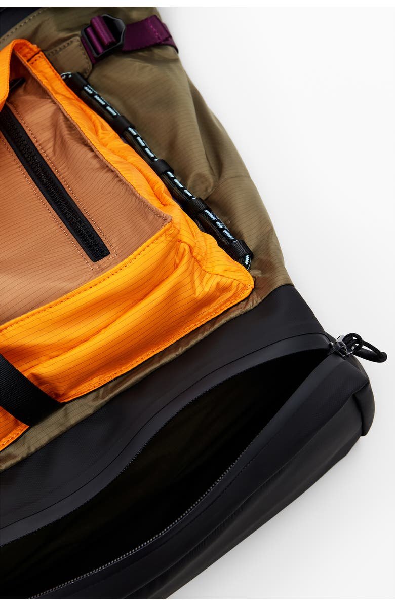 Desigual Convertible Backpack Tote, Alternate, color, Khaki