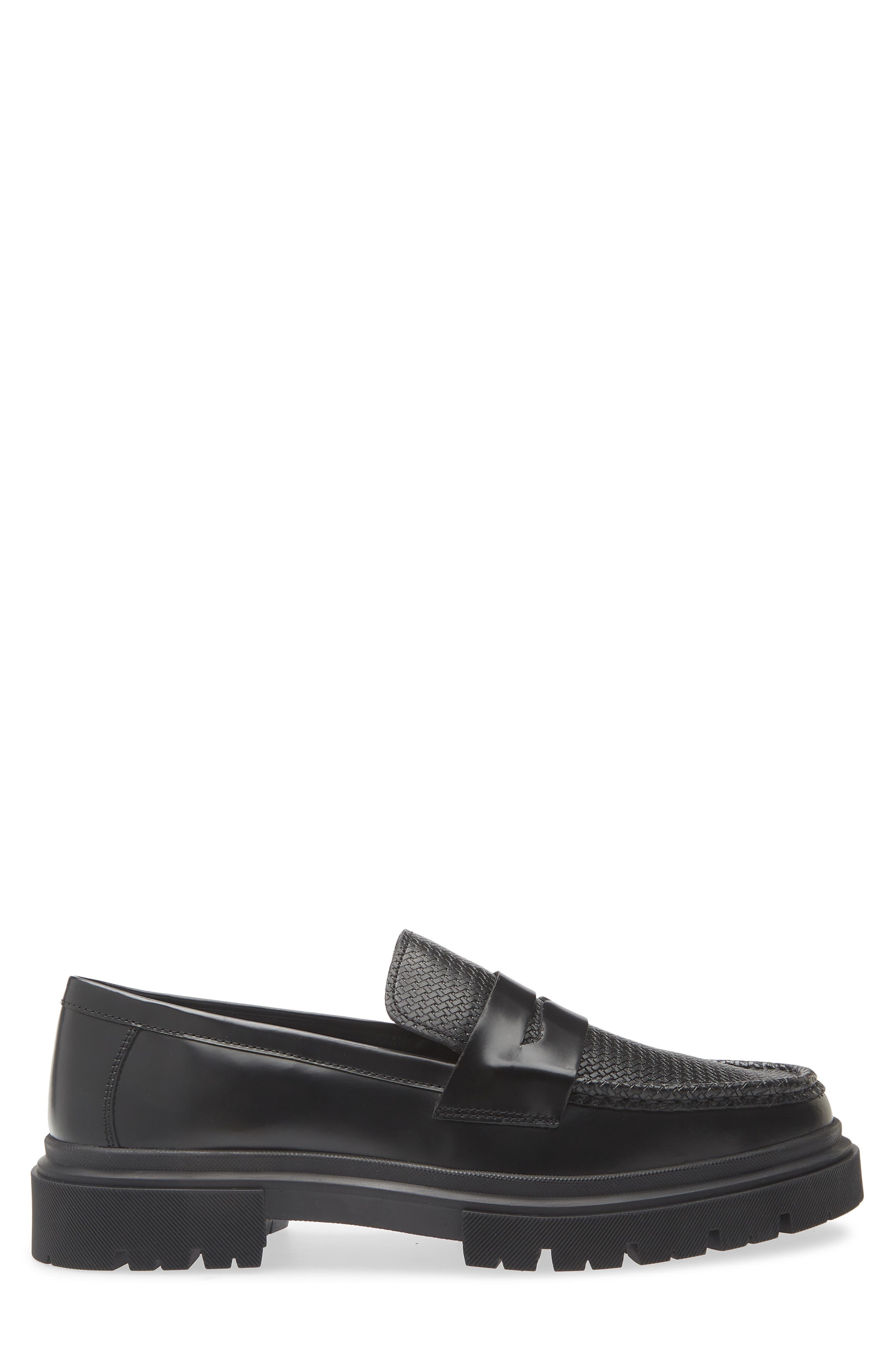 Steve Madden Zarco Penny Loafer, Alternate, color, Black