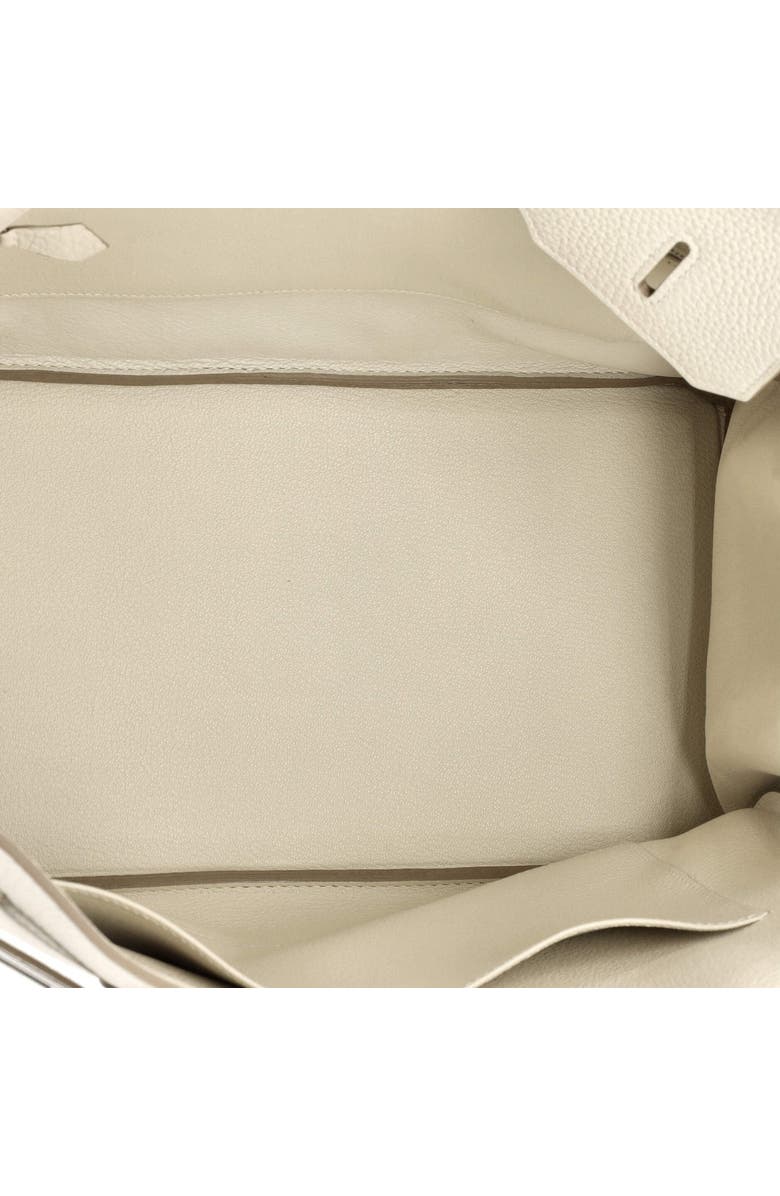 Pre-Owned Hermes Birkin Handbag Light Togo with Palladium Hardware 35, Alternate, color, Beton