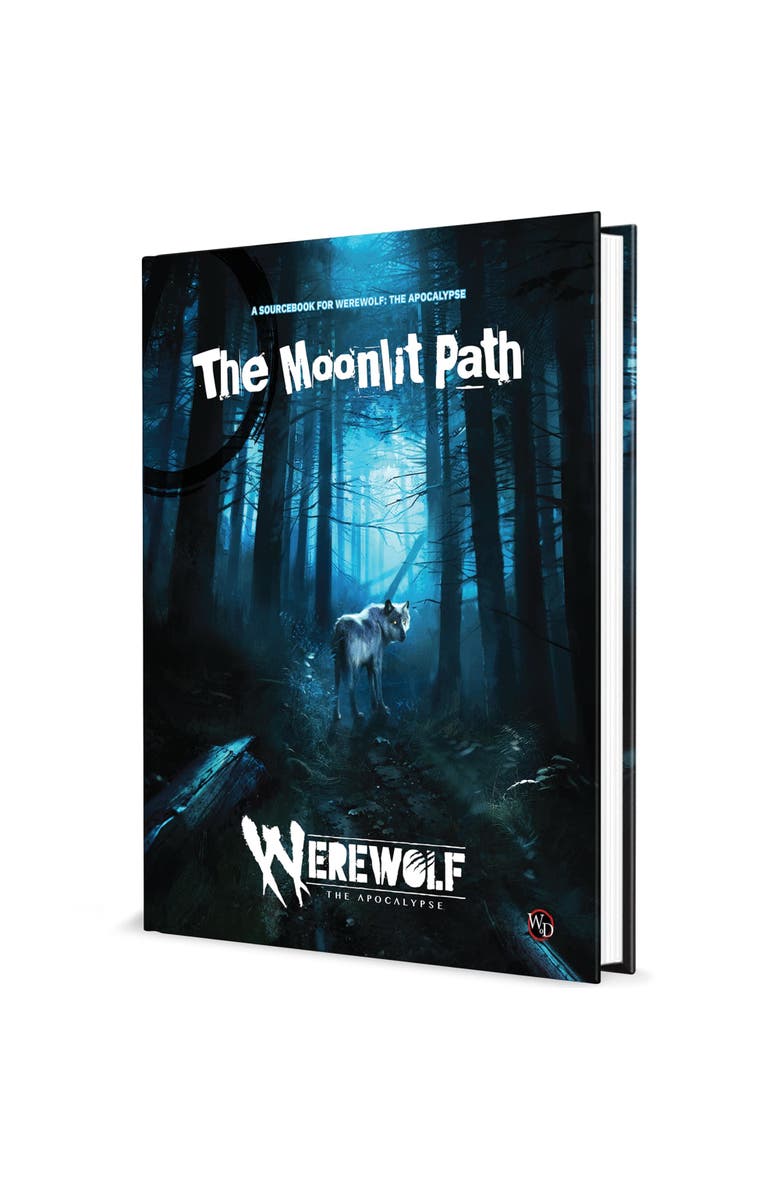 Renegade Game Studios Werewolf The Apocalypse, The Moonlit Path Sourcebook, Main, color, Multicolored