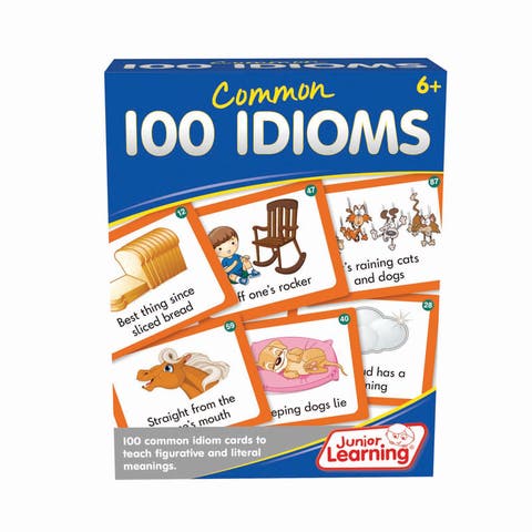 100 Common Idioms Educational Activity Cards