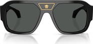 Versace 56mm Square Sunglasses