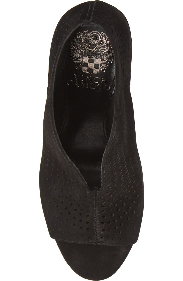 Vince Camuto Kainan Open Toe Bootie, Alternate, color,