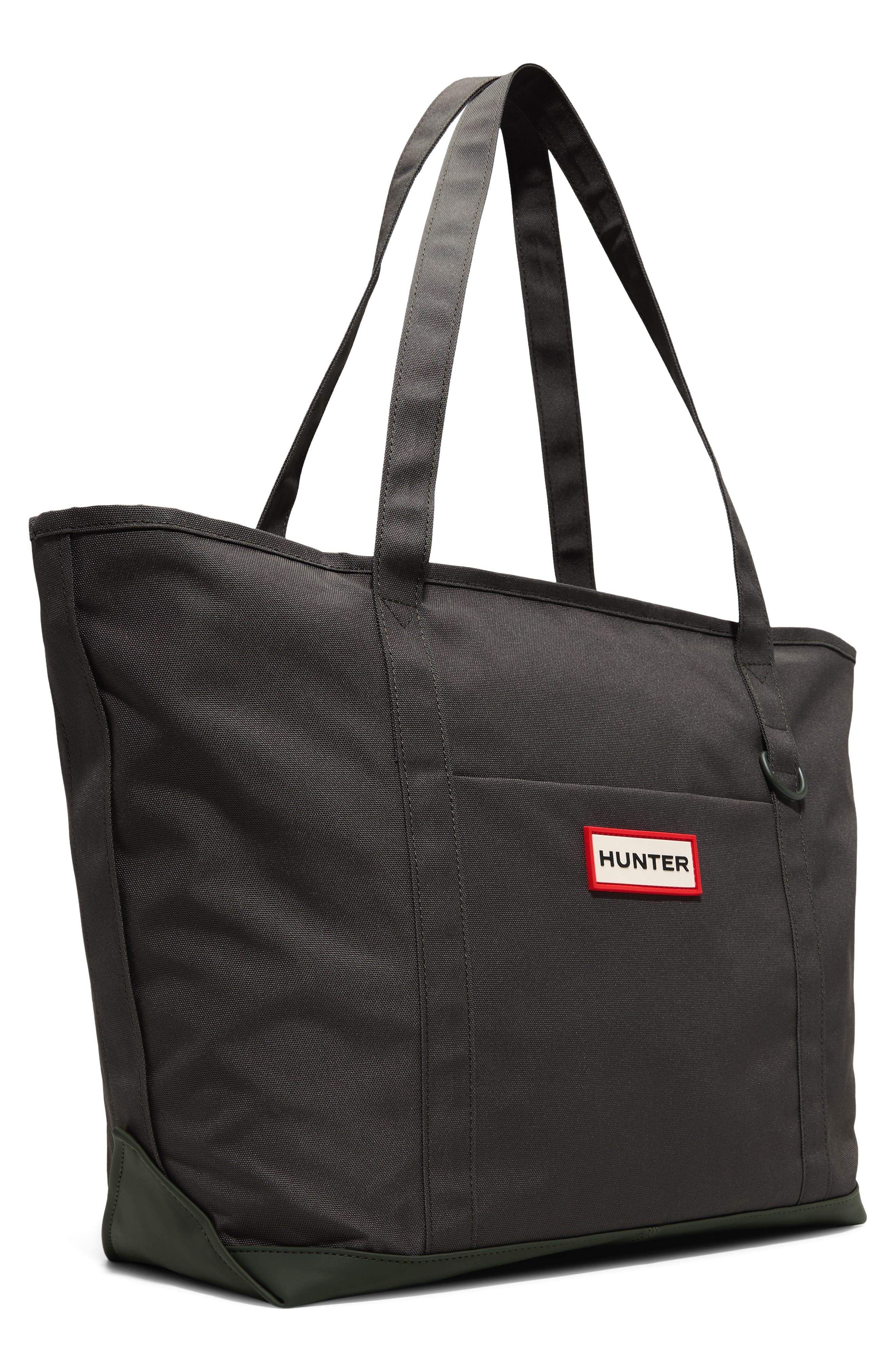 Campus Floral Tote, Alternate, color, HUNTER GREEN TEXTURED