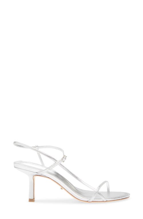 Tony Bianco Caprice Ankle Strap Sandal In White