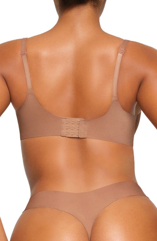 Skims Ultimate Teardrop Underwire Push-up Bra In Sienna