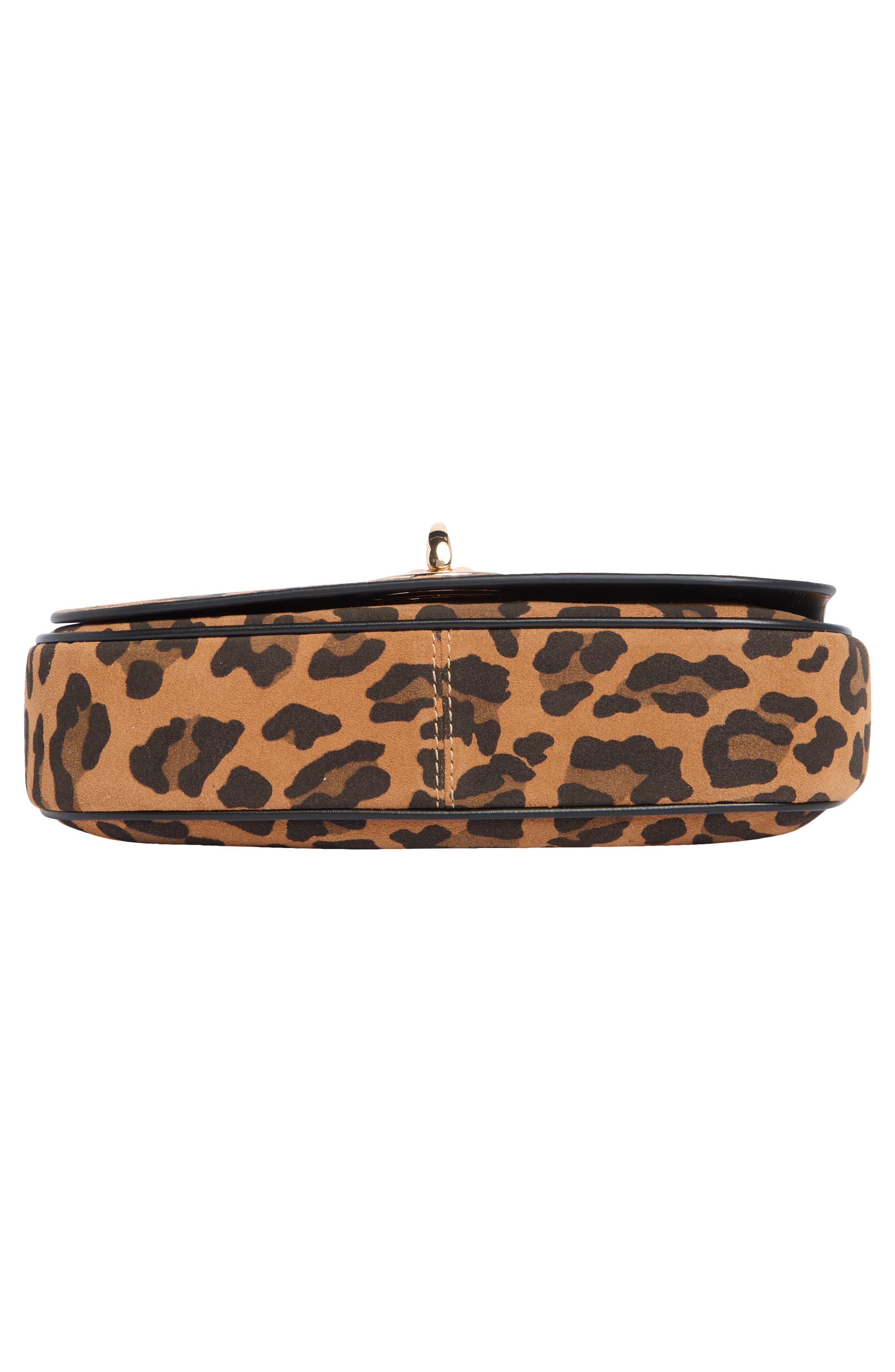 Signet Leopard Print Flap Shoulder Bag, Alternate, color, LEOPARD MULTI