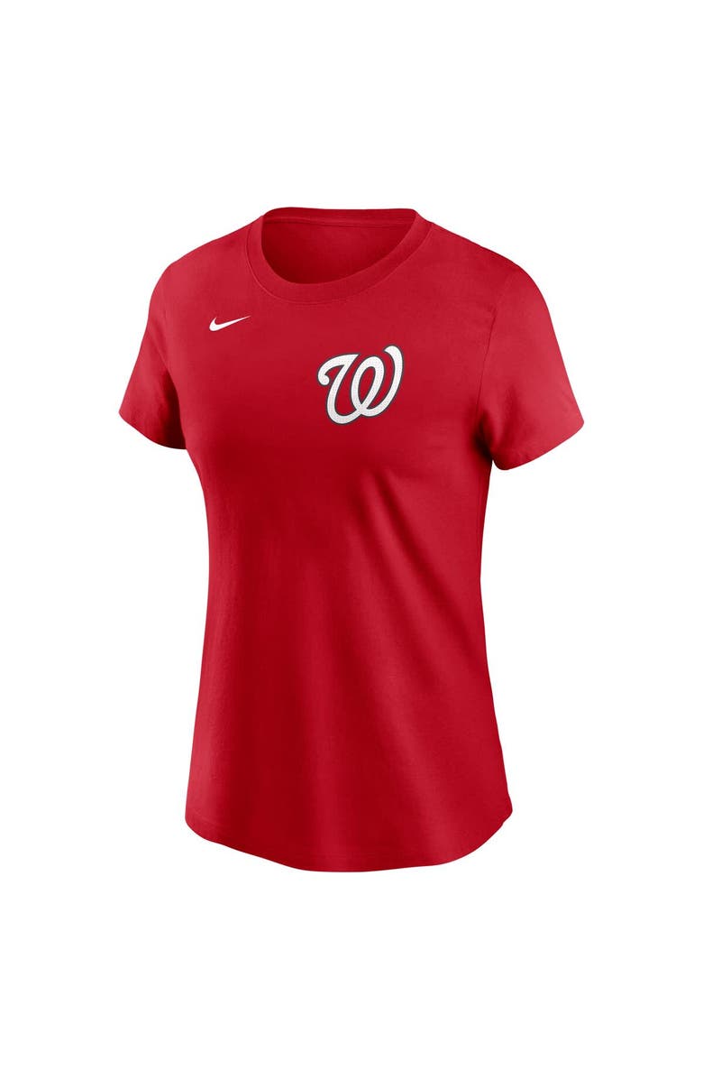 Nike Women's Nike James Wood Red Washington Nationals Fuse Name & Number T-Shirt, Alternate, color, Red