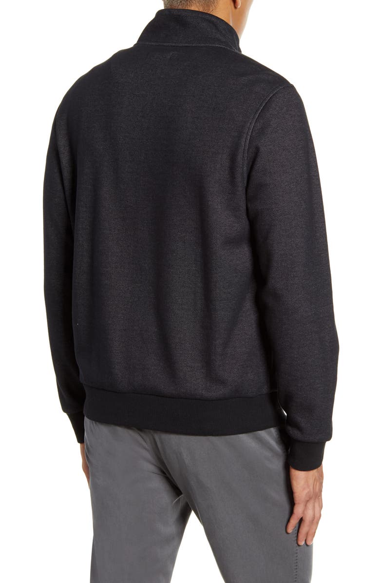 Zachary Prell Braemore Fleece Lined Quarter Zip Pullover, Alternate, color,