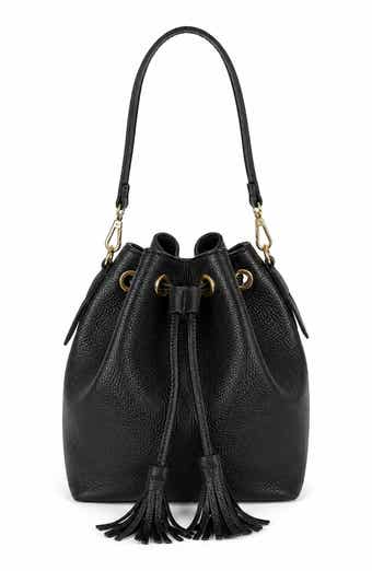 Carlotta Leather Bucket Bag