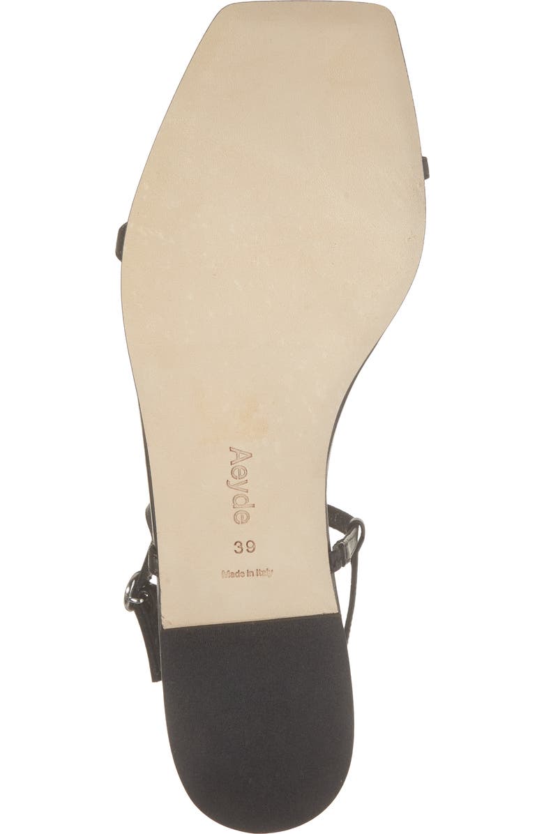 aeyde Ella Sandal, Alternate, color, Black