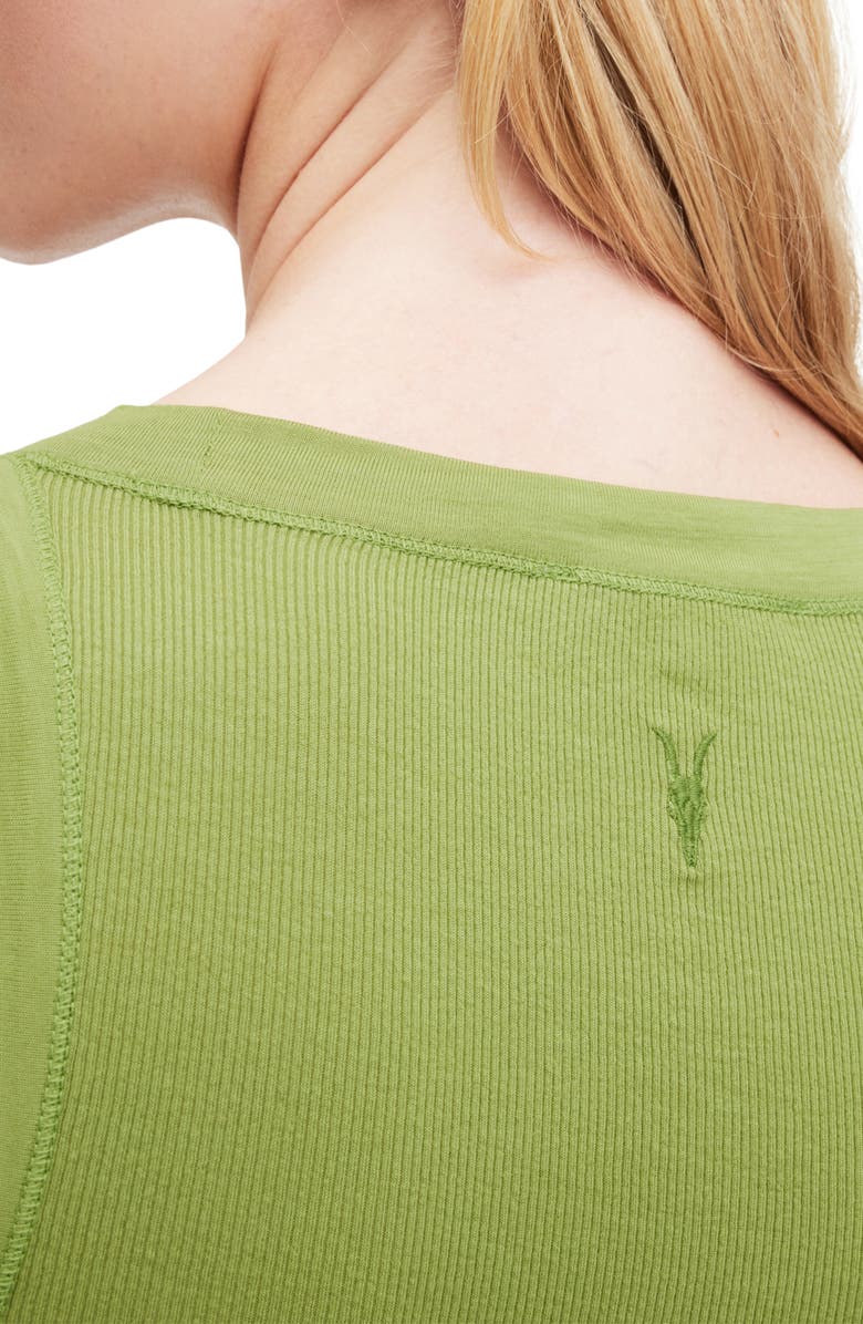 AllSaints Rina Rib Tank, Alternate, color, 