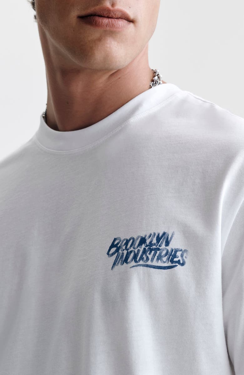Brooklyn Industries Brooklyn Logo Cotton Graphic T-Shirt, Alternate, color, 