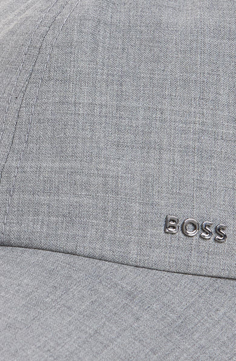 BOSS Zed Performance Virgin Wool Blend Baseball Cap, Alternate, color, Silver