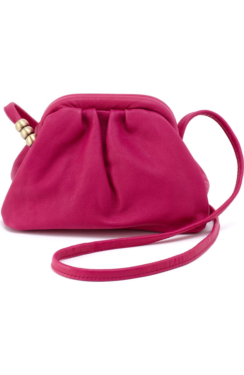 HOBO Adalyn Framed Leather Crossbody Bag, Main, color,