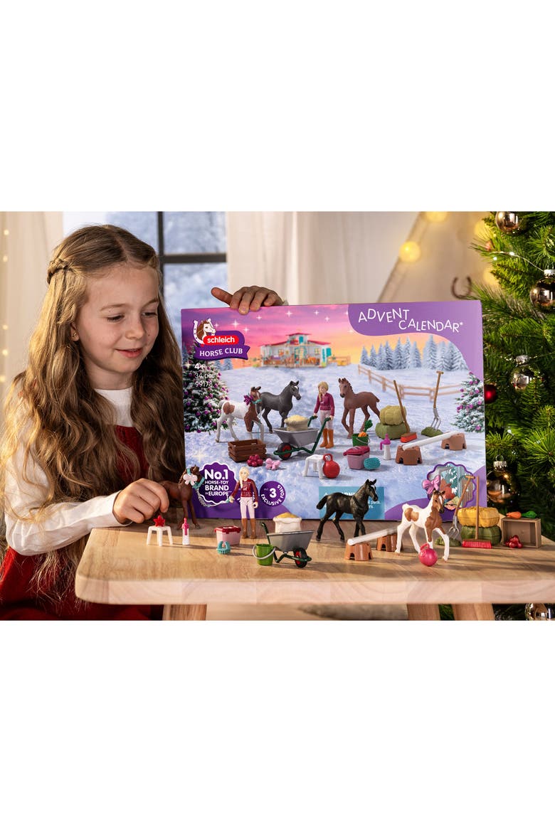 Horse Club, Holiday Foal Magic Advent Calendar 2025, Mini Toy Figurines, Alternate, color, Multicolored