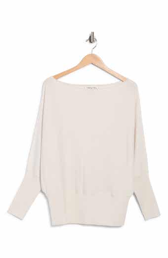 Off the Shoulder Cashmere Sweater