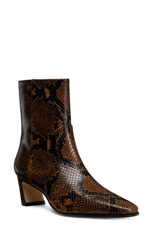 Stuart Weitzman Babette Zip Bootie 60 In Brown