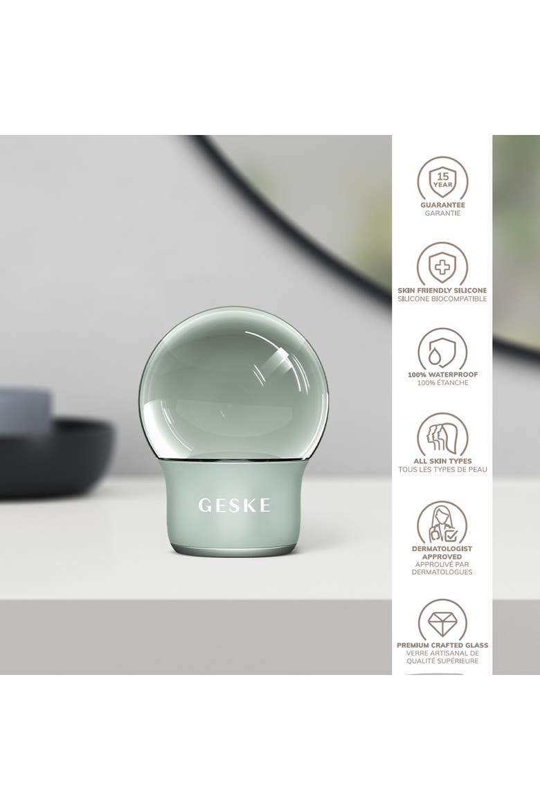SmartAppGuided Cool & Warm Face & Body Massager | 7 in 1, Alternate, color, Green
