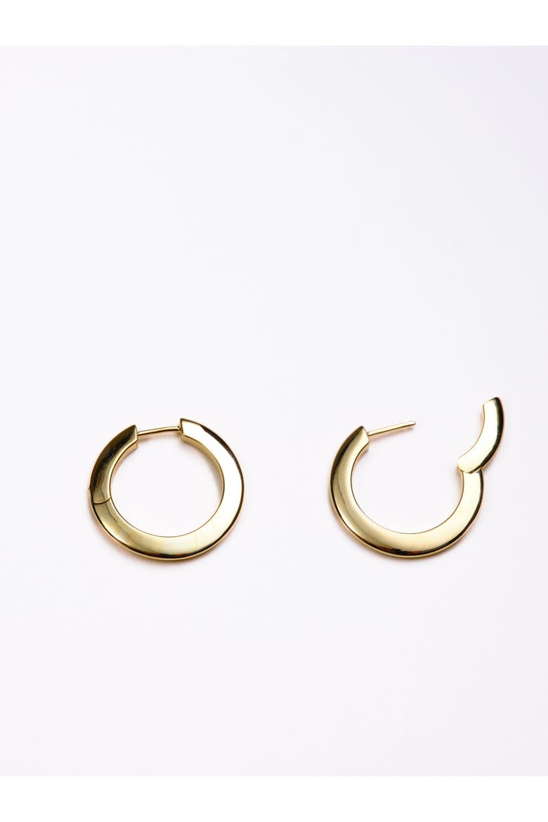 Talia Medium Hoop Earrings, Alternate, color, 14K Recycled Gold Vermeil
