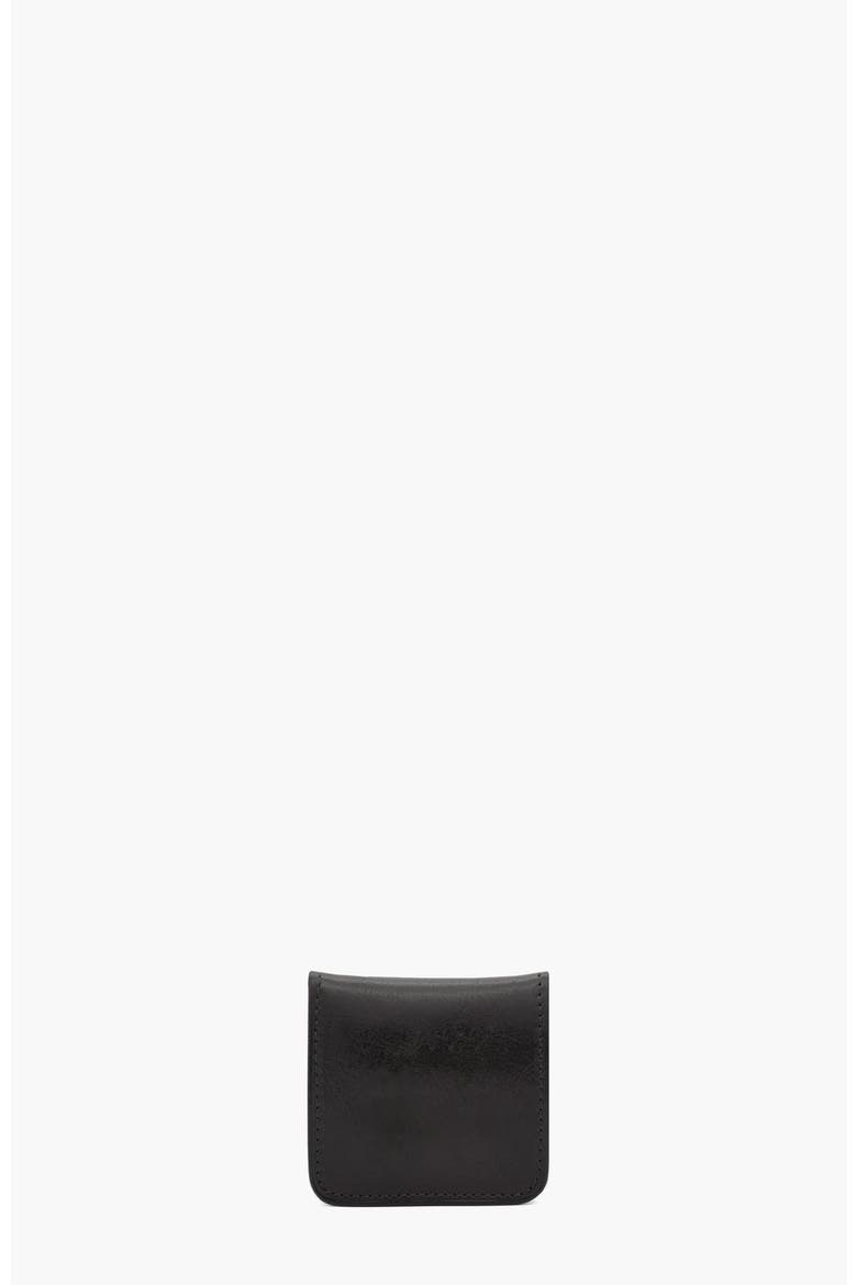 Gentleman Leather Coin Purse 531, Alternate, color, Black
